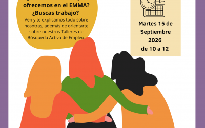 TALLER DE ACOGIDA PARA BÚSQUEDA DE EMPLEO Y PRESENTACIÓN DEL EMMA